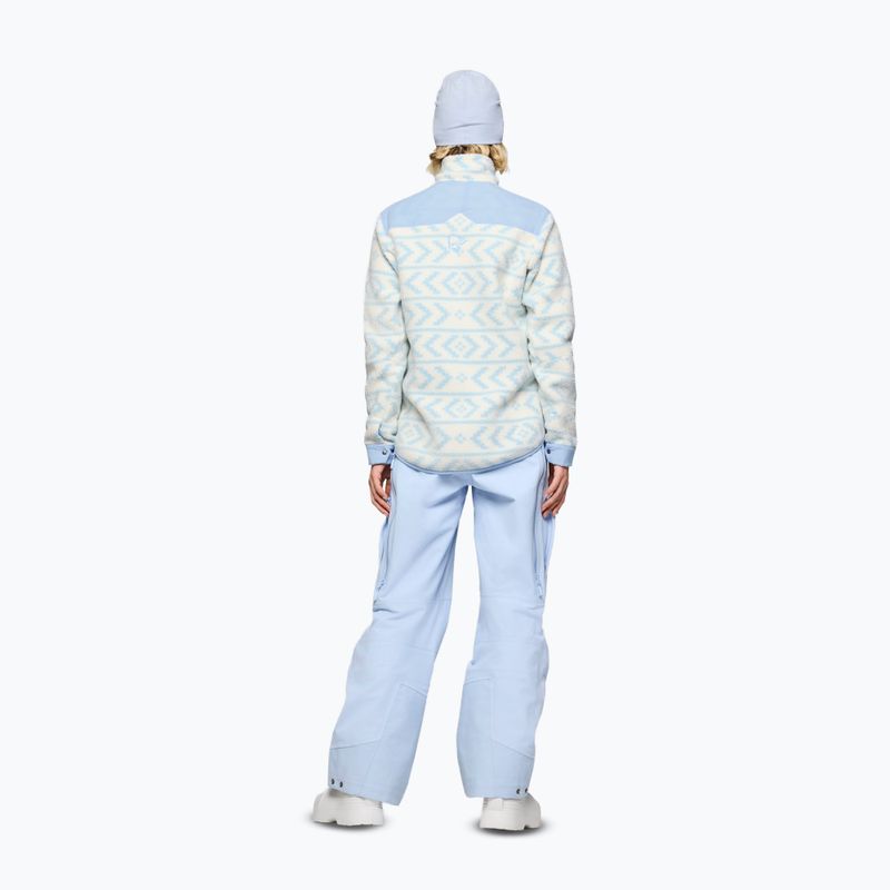 Fleecejacke für Herren Norrona Tamok Warm3 whisper white/cashmere blue 3