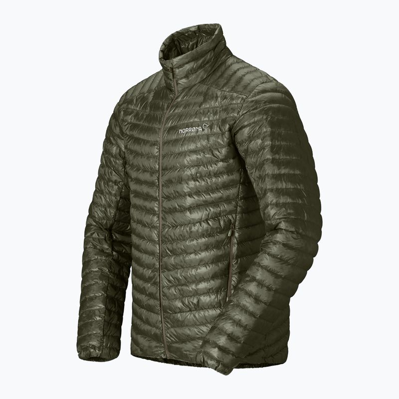 Herren-Daunenjacke Norrona Trollveggen Down800 Super Light Deep Lichen Green 7