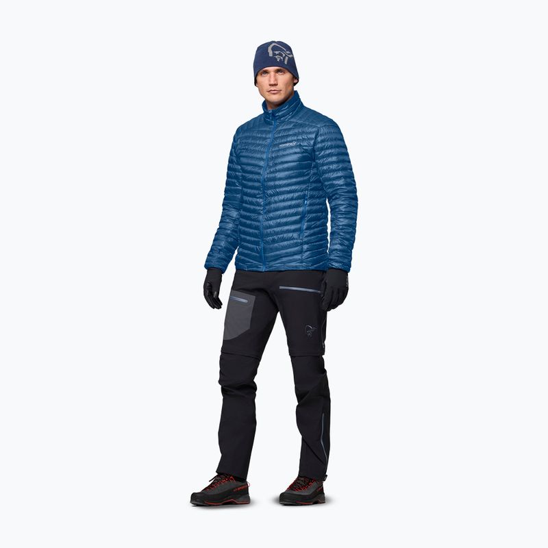 Herren-Daunenjacke NORRONA Trollveggen Down800 Super Light dark blue 2