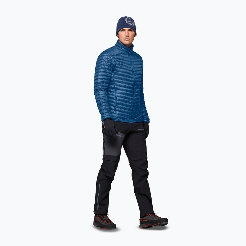 Herren-Daunenjacke NORRONA Trollveggen Down800 Super Light dark blue 4