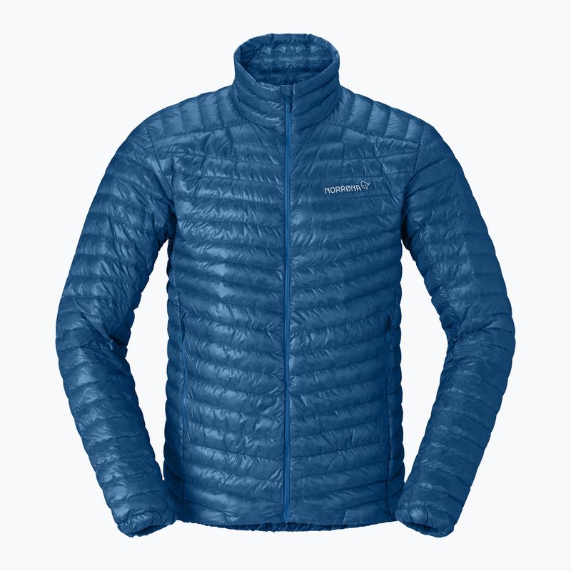 Herren-Daunenjacke NORRONA Trollveggen Down800 Super Light dark blue 5