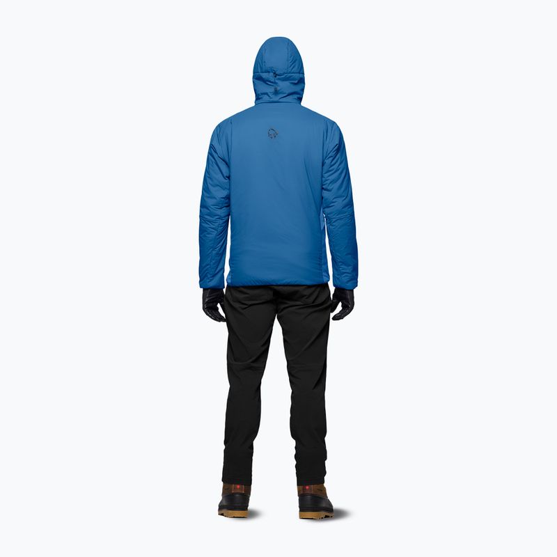 Gefütterte Herrenjacke NORRONA Femund Thermo60 Zip Hood dark blue 3