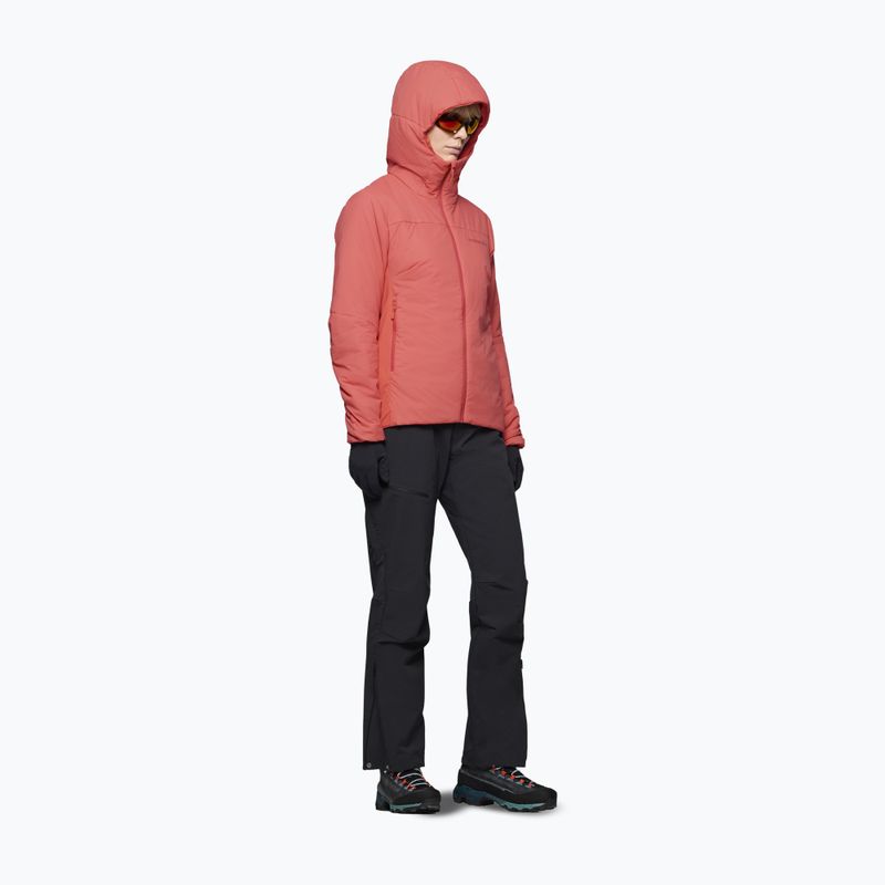 Gefütterte Damenjacke NORRONA Femund Thermo60 Zip Hood deep sea coral 4