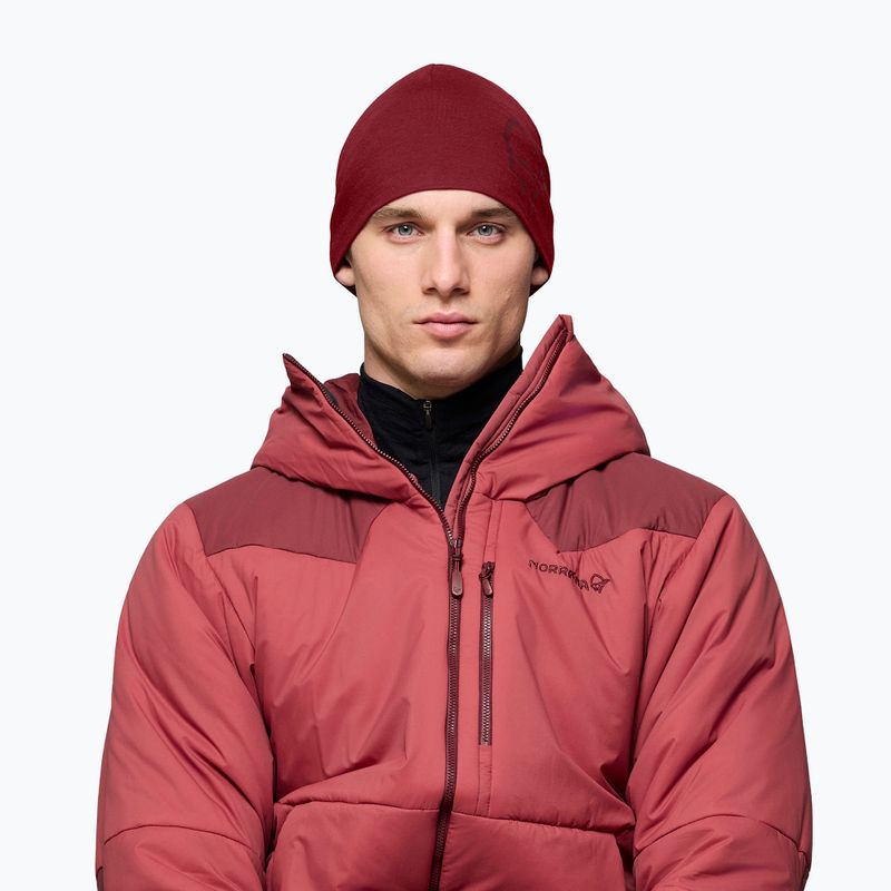Wintermütze NORRONA PureUll 180 Beanie port 2