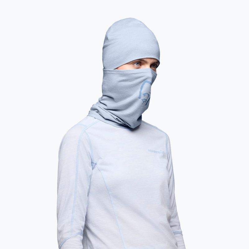 Schlauchschal NORRONA PureUll cashmere blue 3