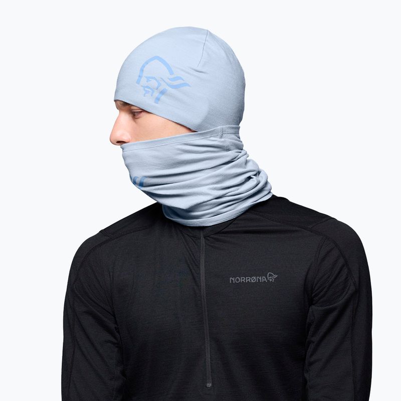 Schlauchschal NORRONA PureUll cashmere blue 5