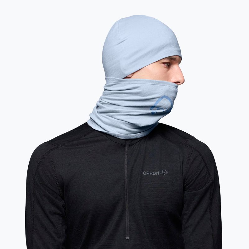 Schlauchschal NORRONA PureUll cashmere blue 6