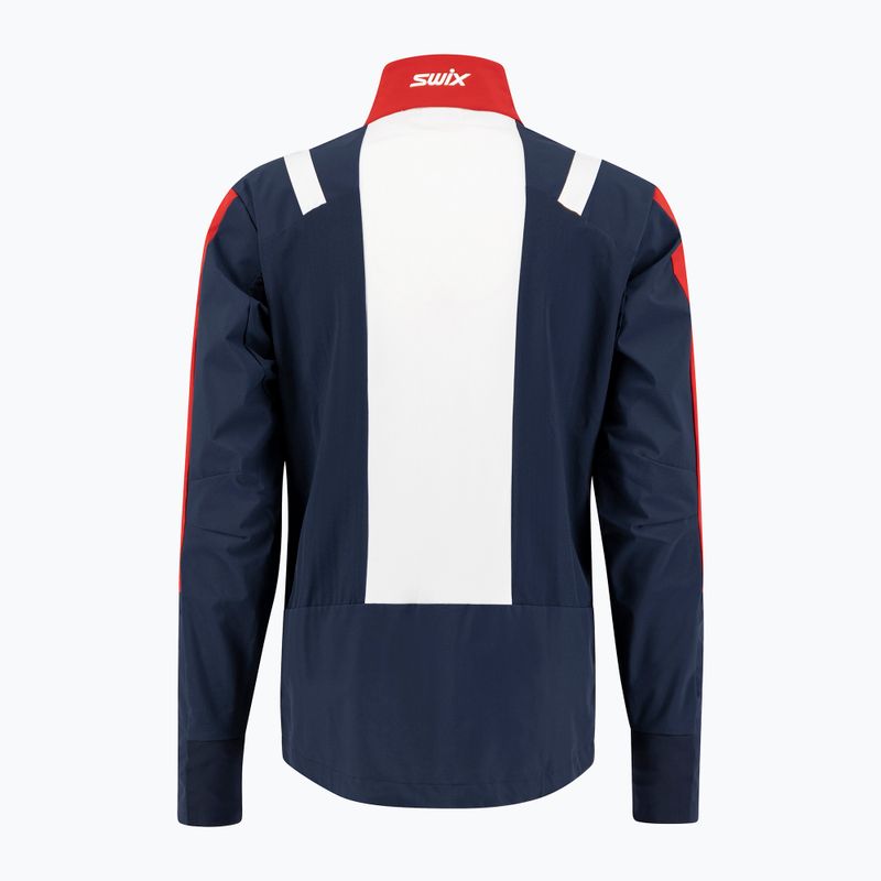 Kurtka na narty biegowe męska Swix Infinity dunkelblau-rot 15241-7511-S 5
