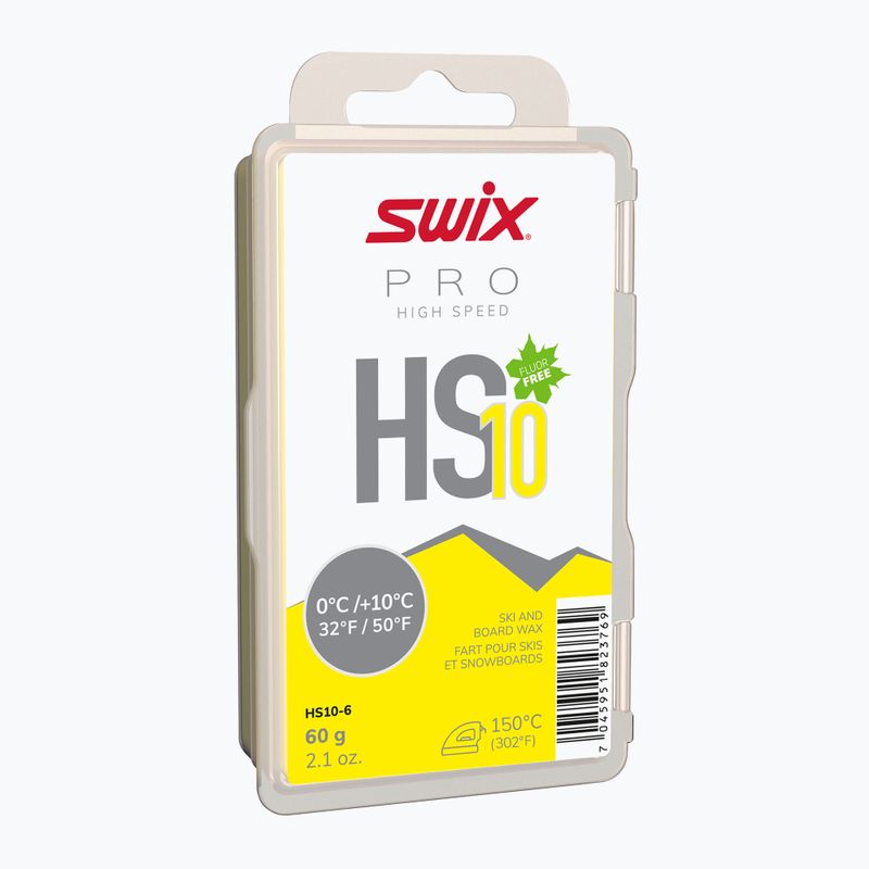 Skigleitmittel Swix HS10 Gelb 0°C/+10°C 60 g    Neu