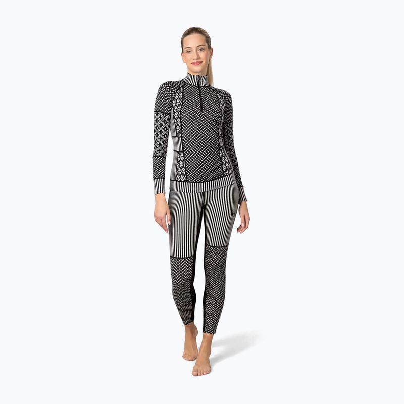Damen-Funktionssweatshirt KARI TRAA Smekker Half Zip black 2
