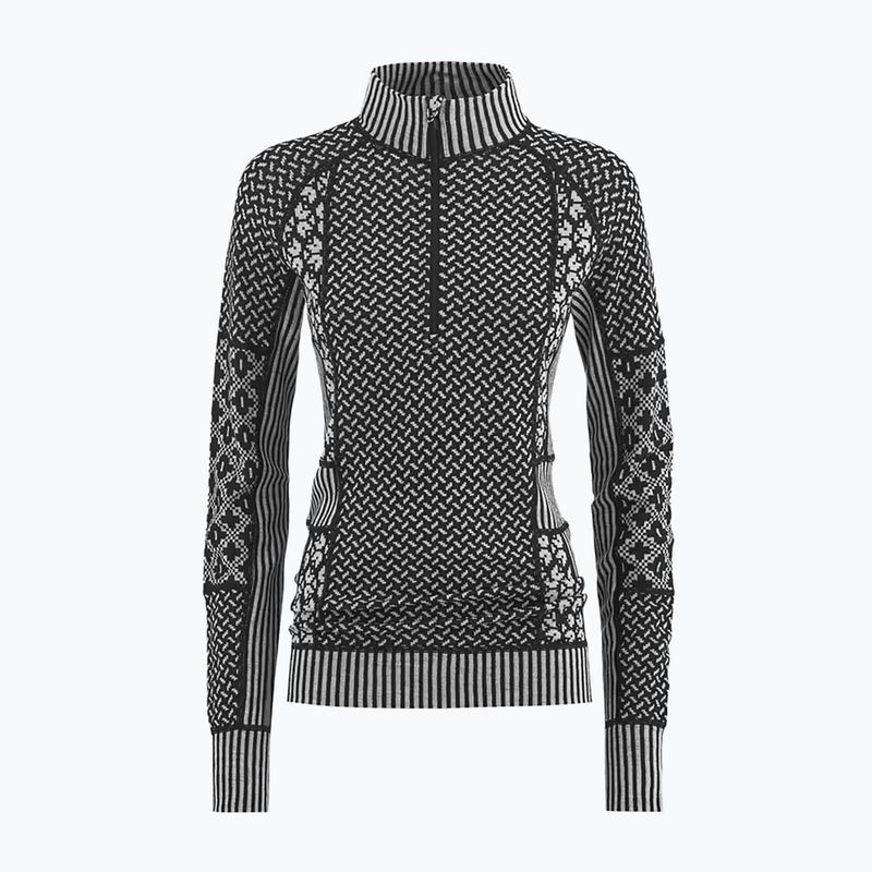 Damen-Funktionssweatshirt KARI TRAA Smekker Half Zip black 5