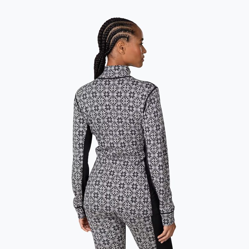 Damen-Funktionssweatshirt KARI TRAA Rose Half Zip black 3