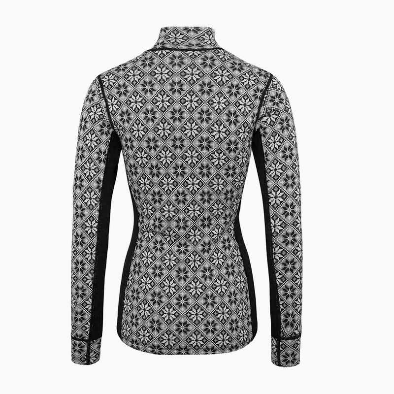 Damen-Funktionssweatshirt KARI TRAA Rose Half Zip black 5