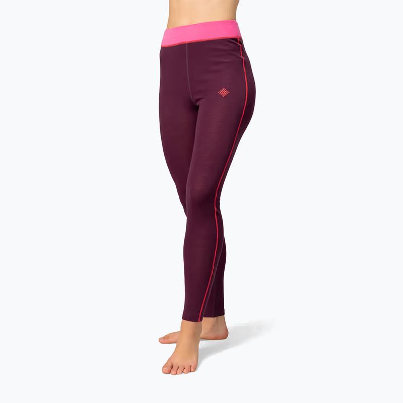 Damen-Set Funktionsunterwäsche KARI TRAA Kaia wine 5