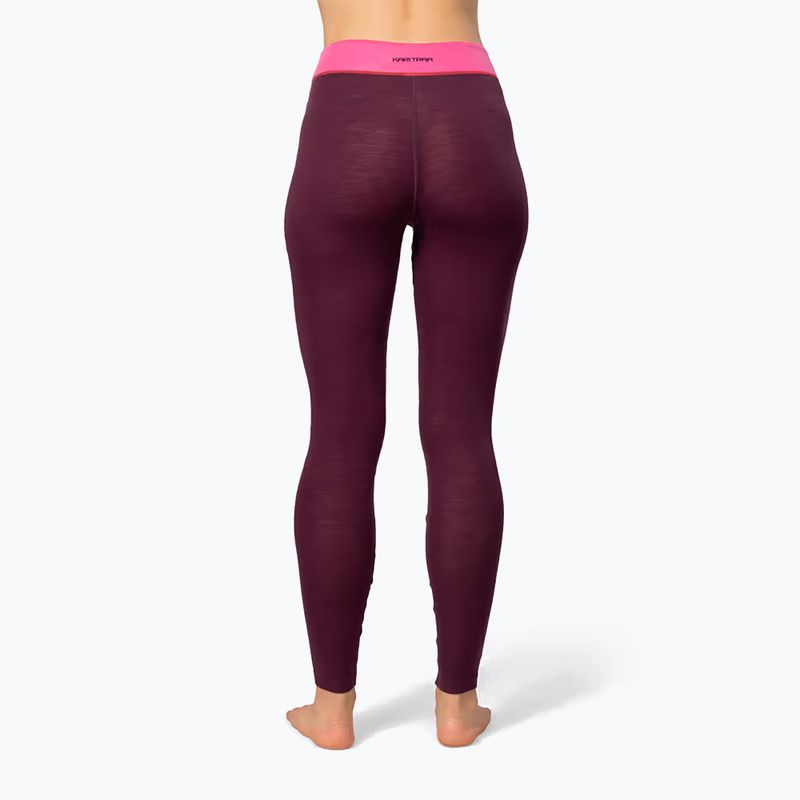 Damen-Set Funktionsunterwäsche KARI TRAA Kaia wine 6
