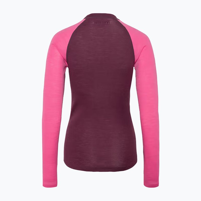 Damen-Set Funktionsunterwäsche KARI TRAA Kaia wine 9