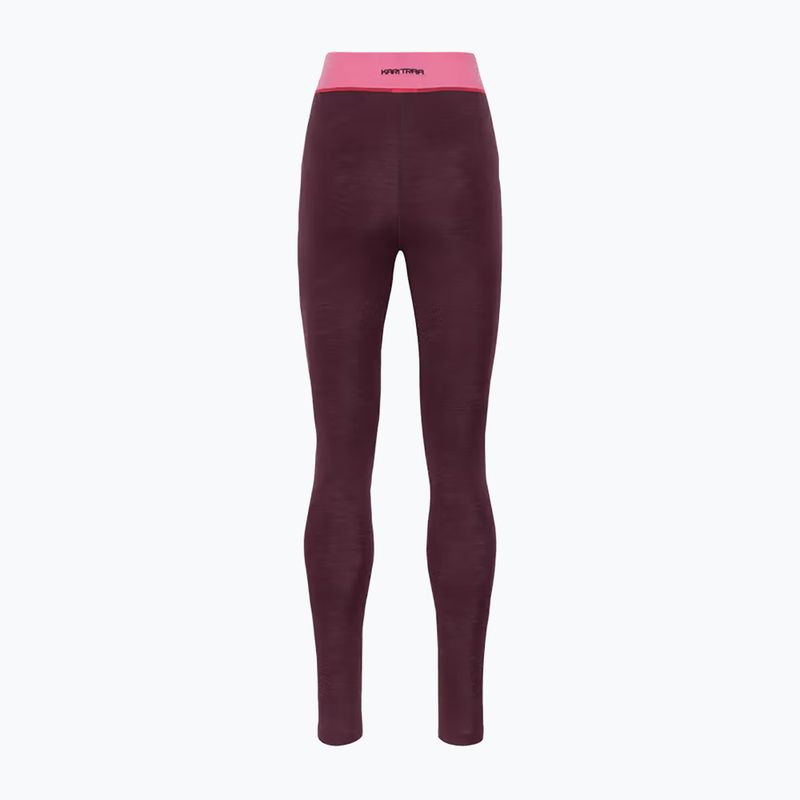 Damen-Set Funktionsunterwäsche KARI TRAA Kaia wine 11