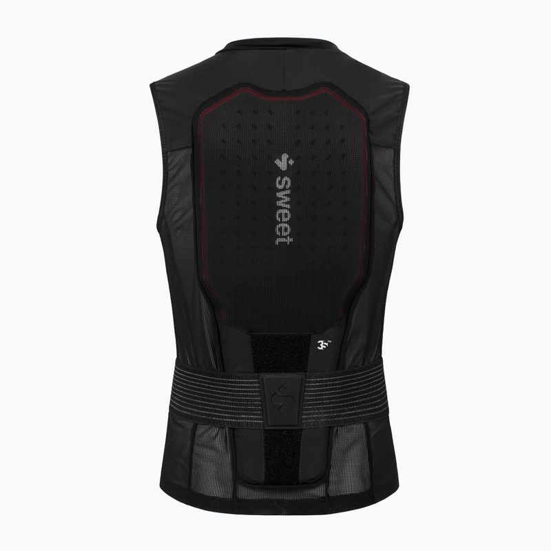 Männer Schutzweste Sweet Protection Back Protector Vest 2.0 true black 2