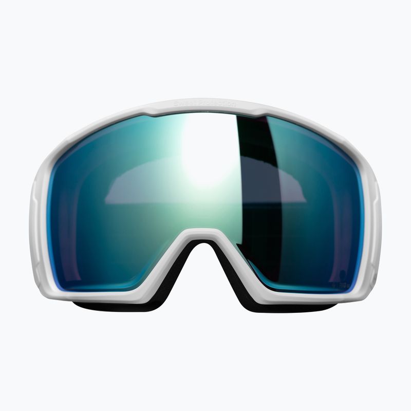 Skibrille Sweet Protection Clockwork MAX RIG Reflect TE  rig aquamarine/satin white/henrik 5 2