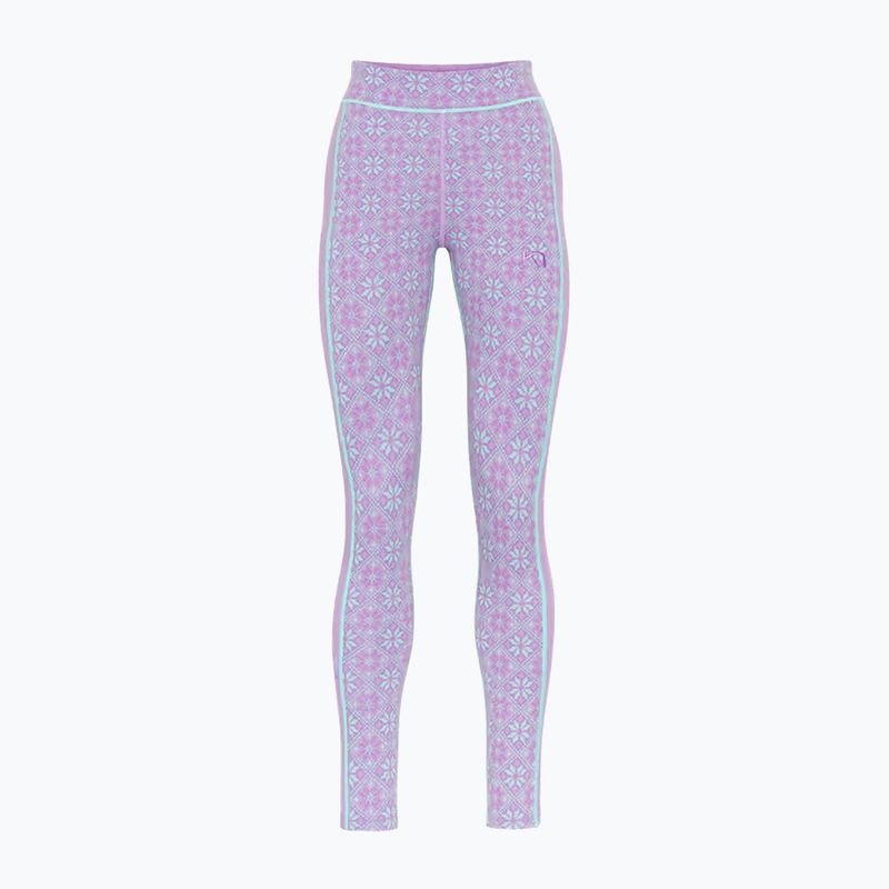 Damen Thermohose KARI TRAA Rose High Waist lily 4