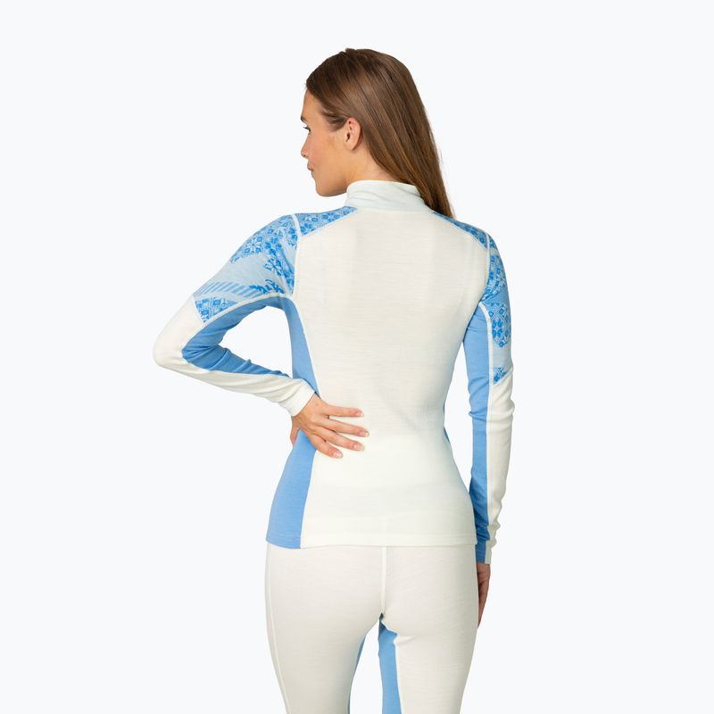 Damen-Funktionssweatshirt KARI TRAA Olea Half Zip ocean 3