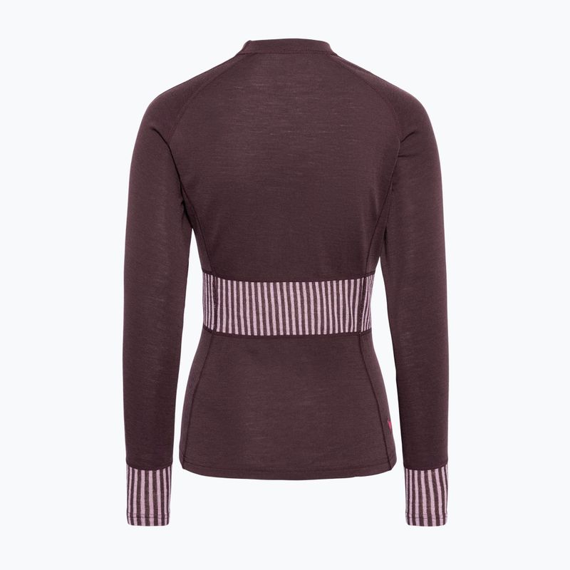 Damen-Funktionssweatshirt KARI TRAA Ines cocoa powder 4