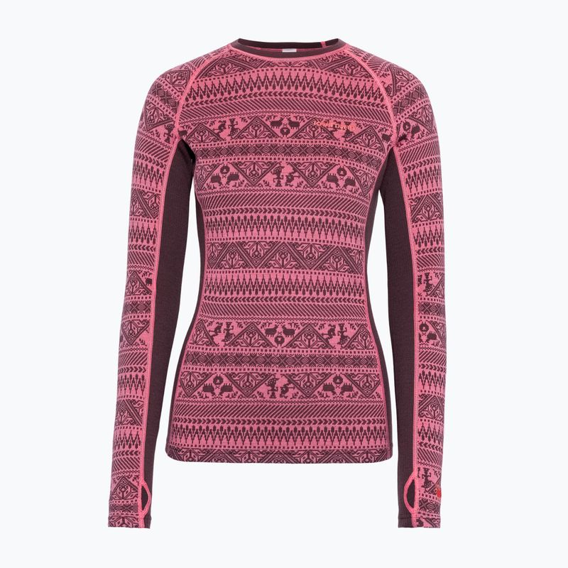 Damen-Funktionssweatshirt KARI TRAA Tale cocoa powder 4