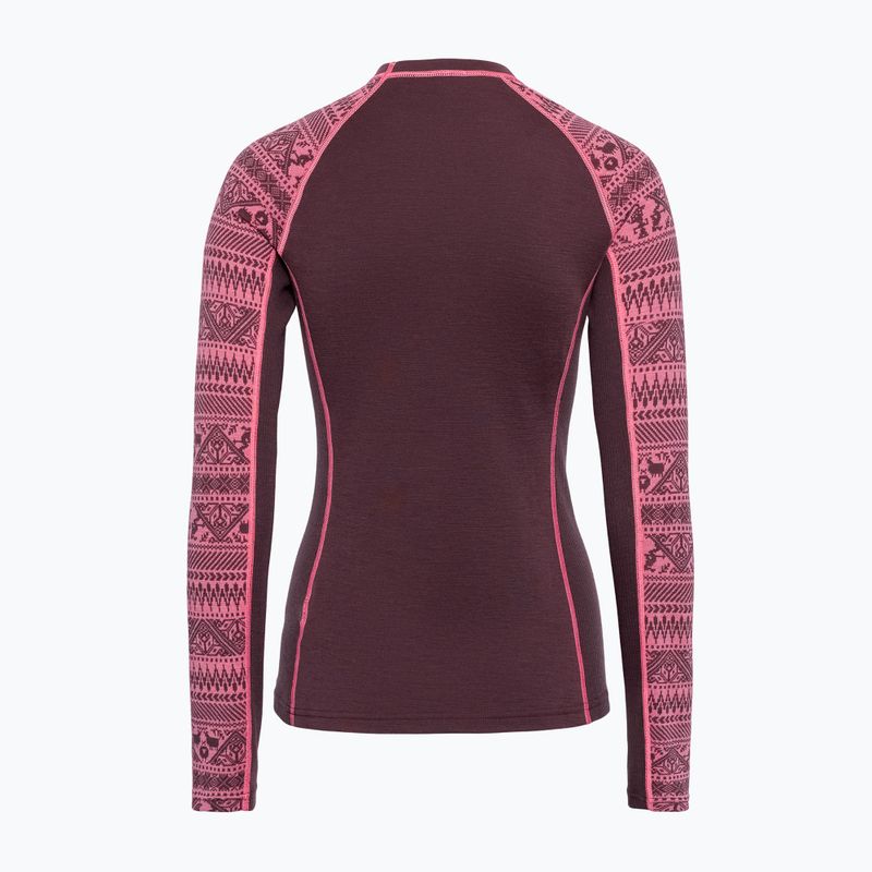 Damen-Funktionssweatshirt KARI TRAA Tale cocoa powder 5