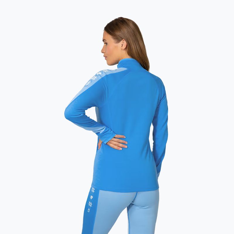 Damen-Funktionssweatshirt KARI TRAA Mila Half Zip ocean 3