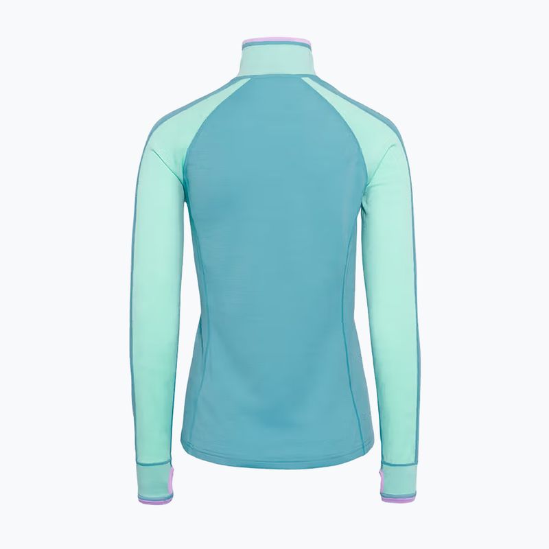 Damen-Funktionssweatshirt KARI TRAA Mila Half Zip blue lagoon 7