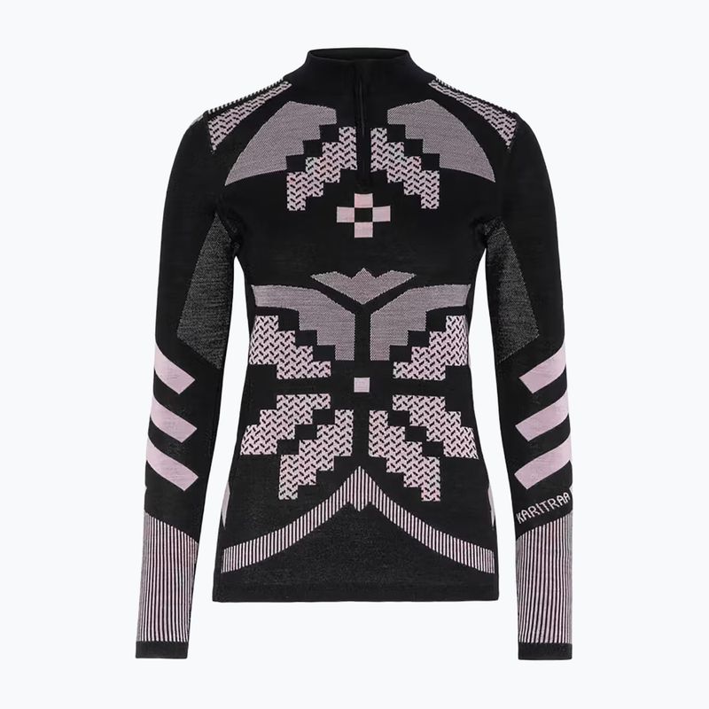 Damen-Funktionssweatshirt KARI TRAA Faith Half Zip black 4