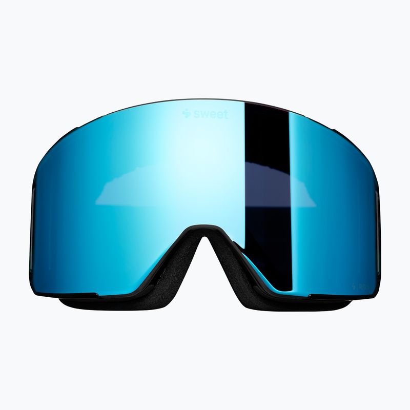 Skibrille Sweet Protection Boondock II M RIG Reflect rig aquamarine /satin white/white 2