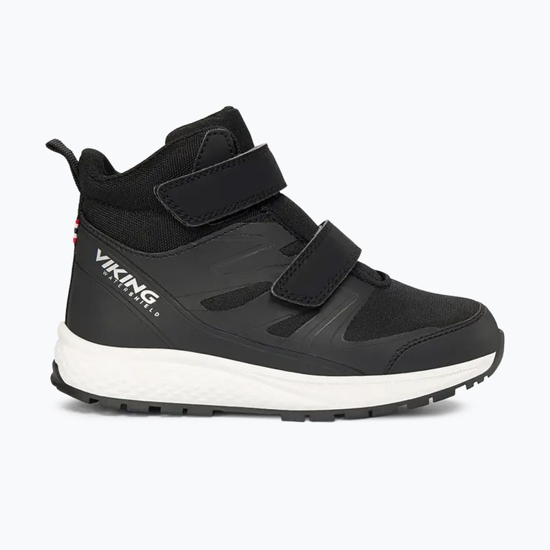 Kinderstiefel Viking Footwear Equip Mid 2V Waterproof schwarz 8