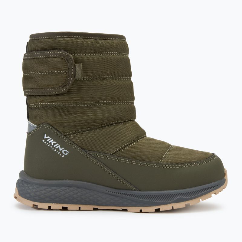 Schneeschuhe Kinder Viking Footwear Equip Warm Waterproof 1V Pull On olive 2