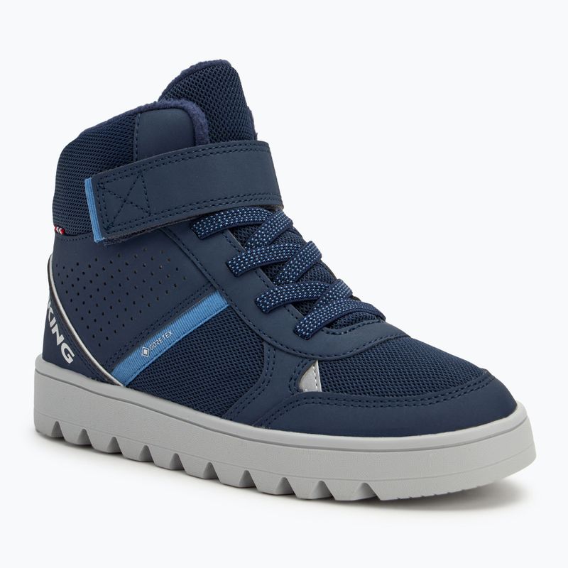 Schuhe Kinder Viking Footwear Fleek Warm GTX 1V navy/denim