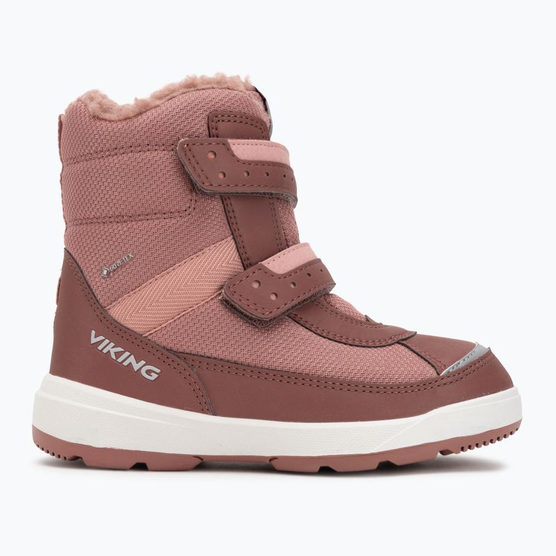 Viking Footwear Play Reflex Warm GTX 2V rosa / hellrosa Kinderschneestiefel 2