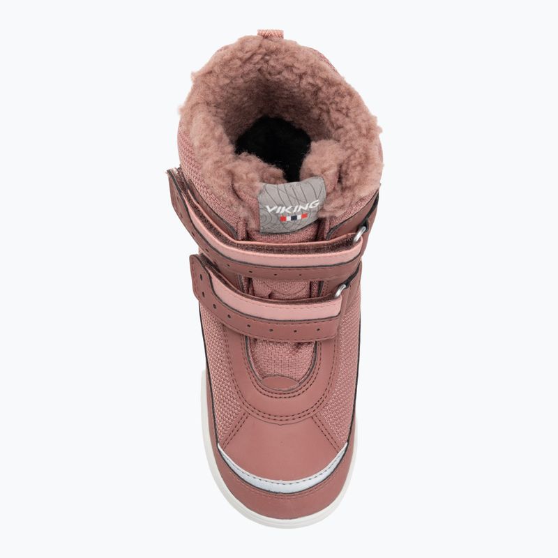 Viking Footwear Play Reflex Warm GTX 2V rosa / hellrosa Kinderschneestiefel 5