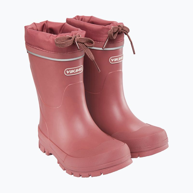 Kinder-Gummistiefel Viking Footwear Jolly Warm pink 3