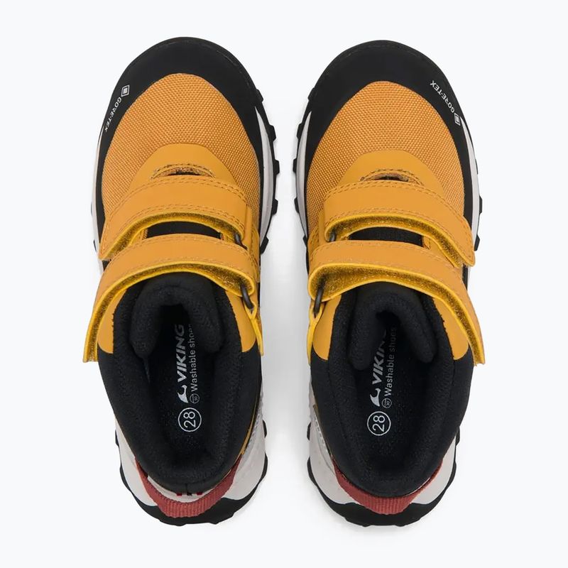 Kinderschuhe Viking Footwear Expower Mid 2V Gore-Tex Senf 5