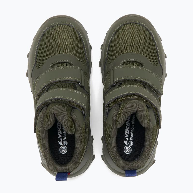 Kinderschuhe Viking Track Mid 2V Waterproot olive 5
