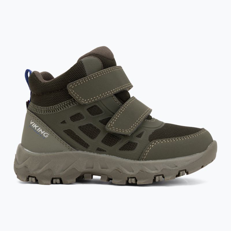 Kinderschuhe Viking Track Mid 2V Waterproot olive 2