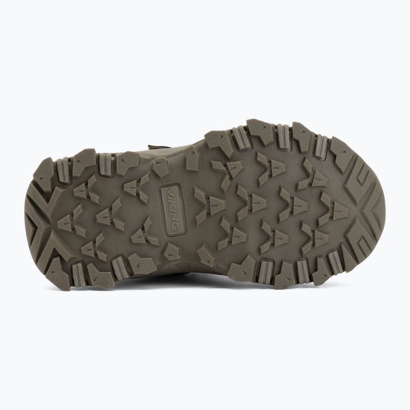 Kinderschuhe Viking Track Mid 2V Waterproot olive 4