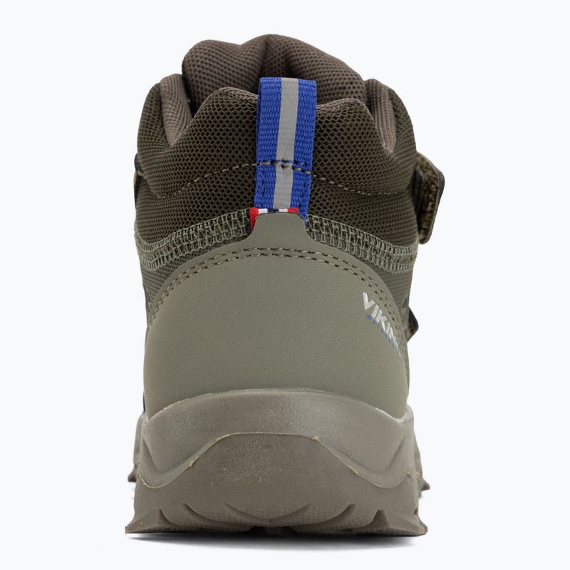 Kinderschuhe Viking Track Mid 2V Waterproot olive 6