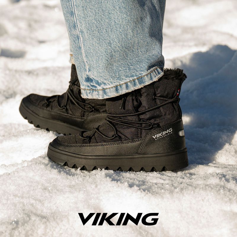 Viking Footwear Snowflake Warm Waterproof SL schwarz 9