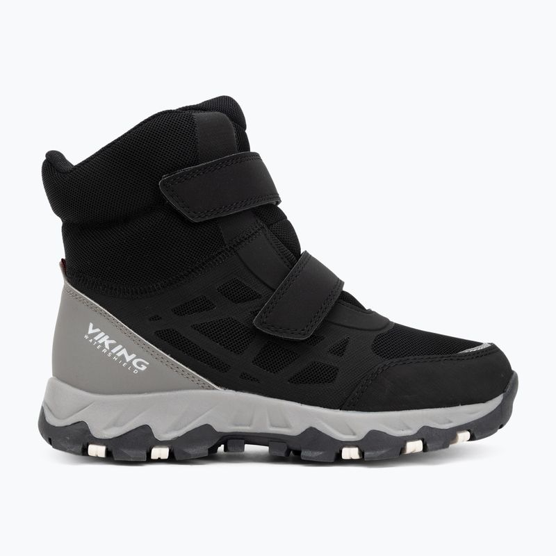 Kinderschuhe Viking Footwear Track Warm Waterproof 2V black 2