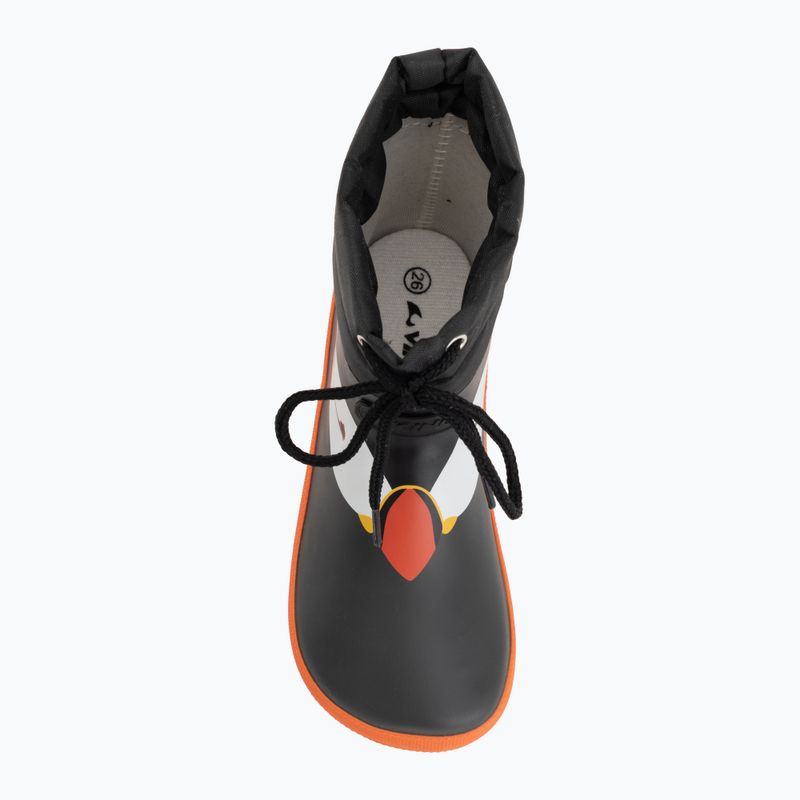 Kinder-Gummistiefel Viking Alv Barefoot Paw Print black 5