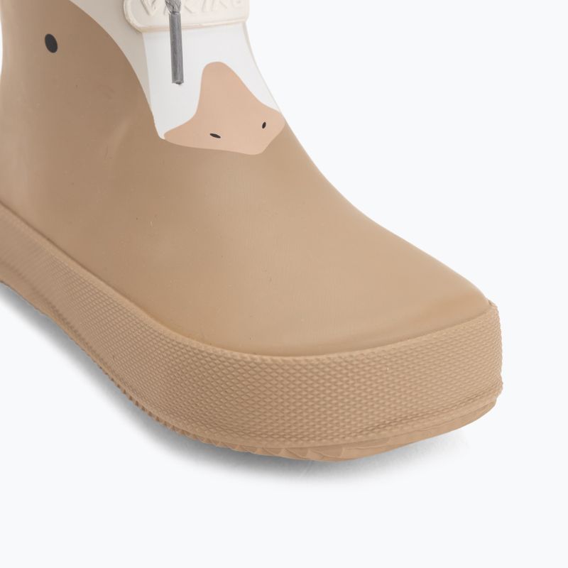 Kinder-Gummistiefel Viking Footwear Alv Barefoot Pfotenabdruck beige 7