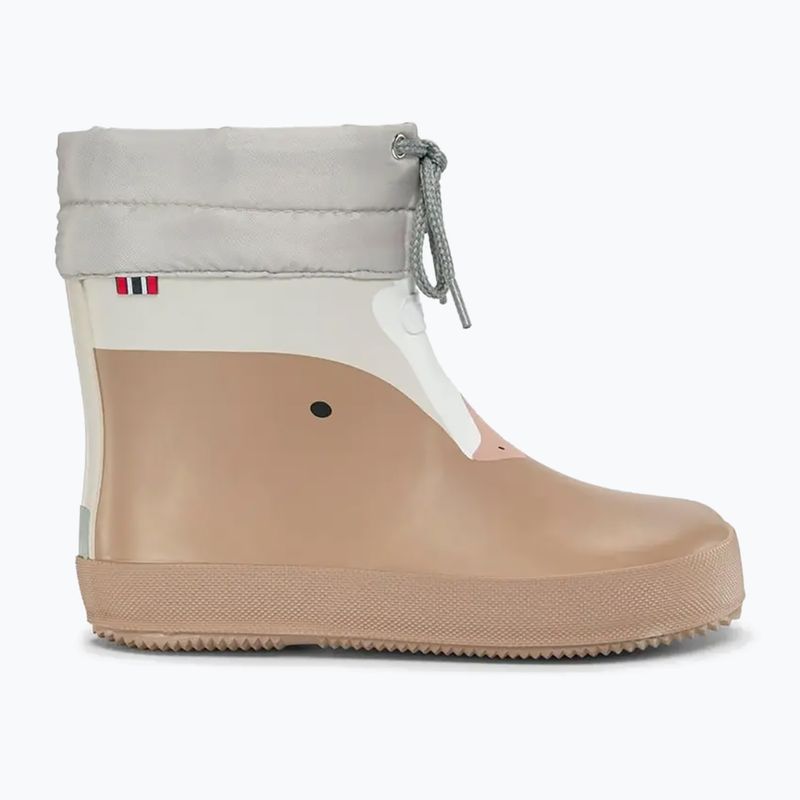 Kinder-Gummistiefel Viking Footwear Alv Barefoot Pfotenabdruck beige 8