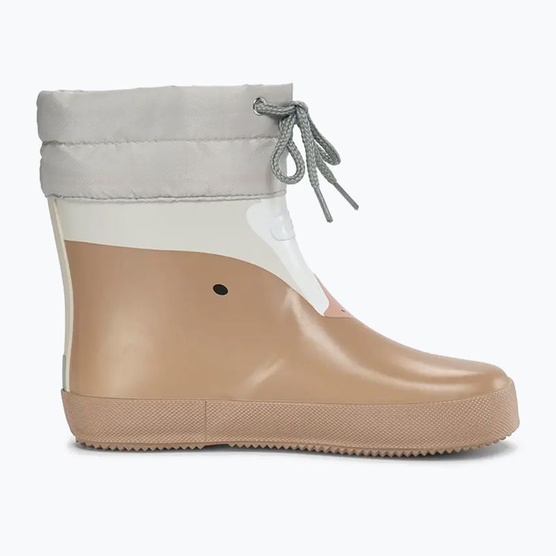 Kinder-Gummistiefel Viking Footwear Alv Barefoot Pfotenabdruck beige 9