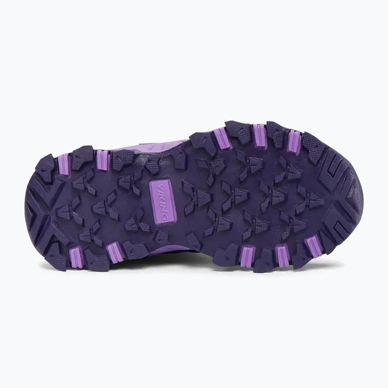 Kinderschuhe Viking Track Mid 2V Waterproof plum/multi 4